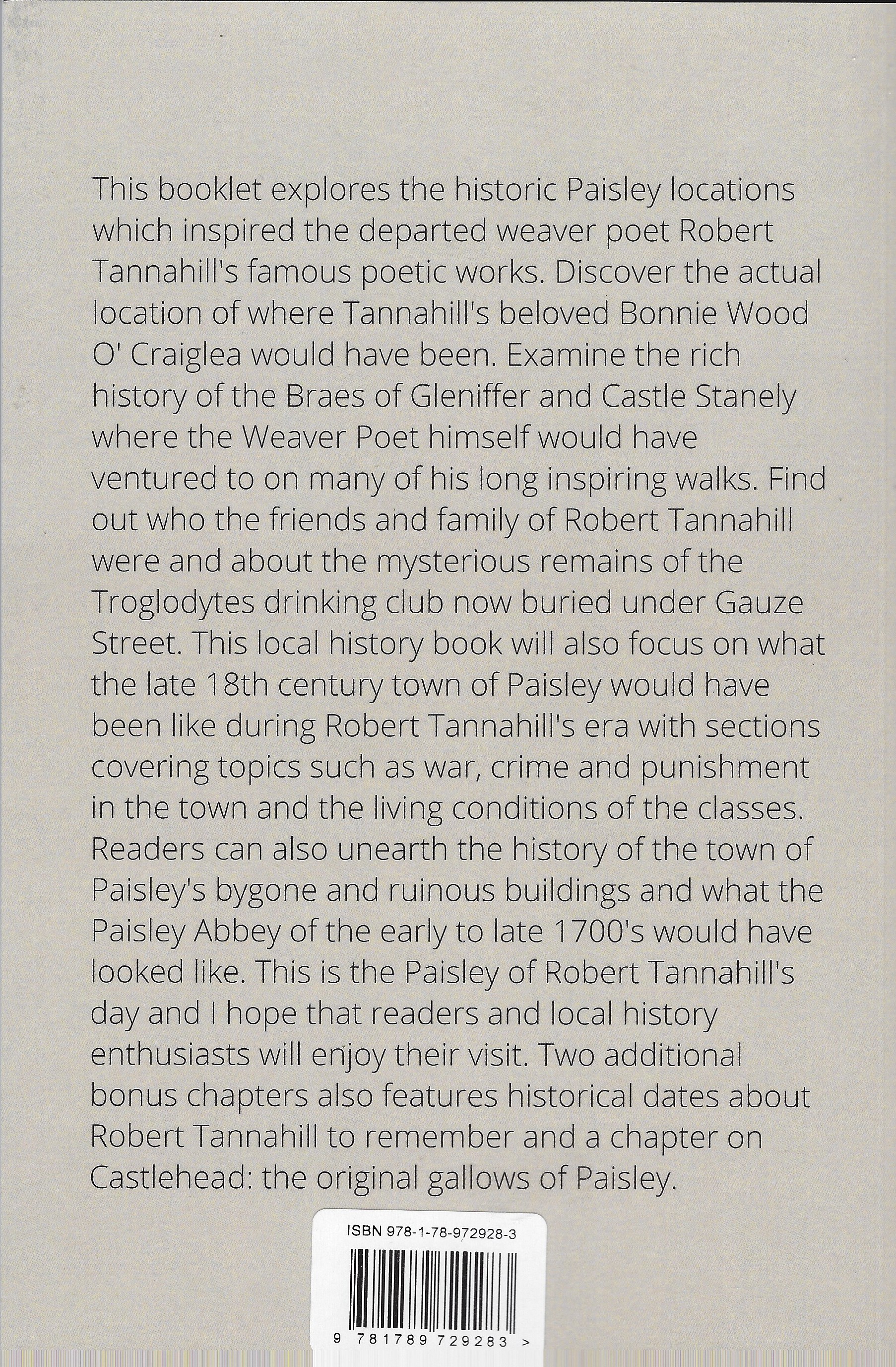 Robert TannahillÂ´s Paisley